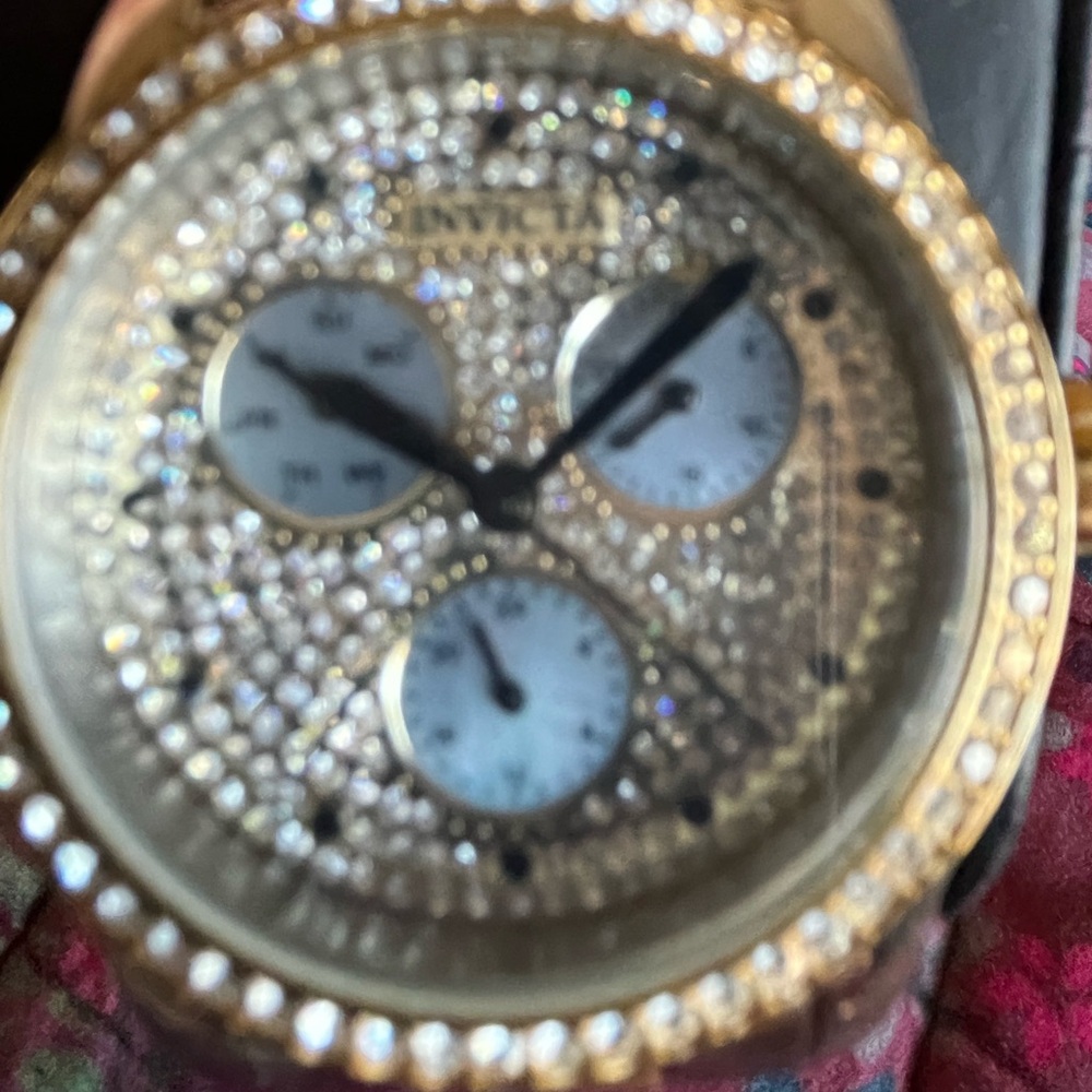 Invicta Gold and Silver Women's Watch